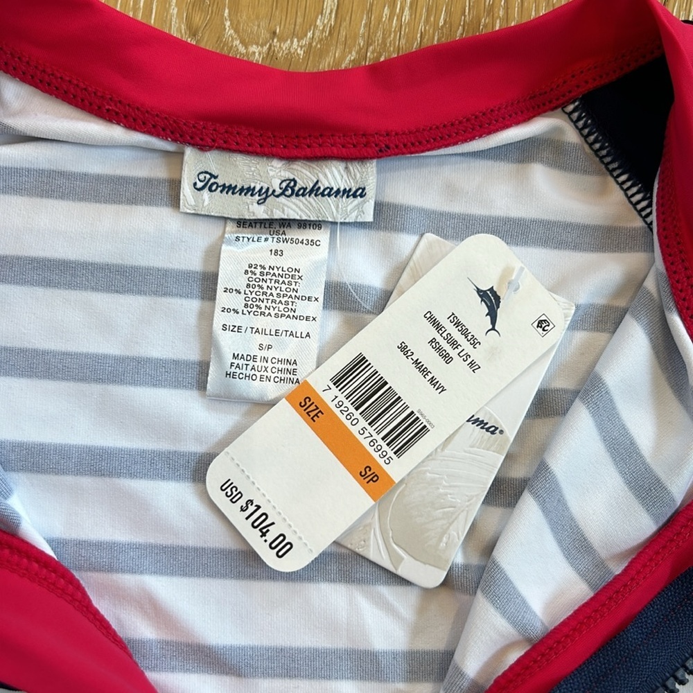 Tommy Bahama Rash Guard - Picture 5 of 7